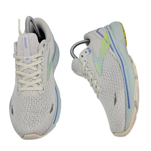 Brooks Ghost 15 Coconut Skylight Nightlife Womens 8 Medium B Running Shoes - Picture 2 of 12